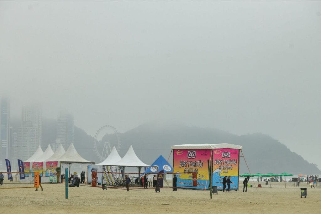 Estrutura Surf Talentos Oceano 2025 Foto Márcio David