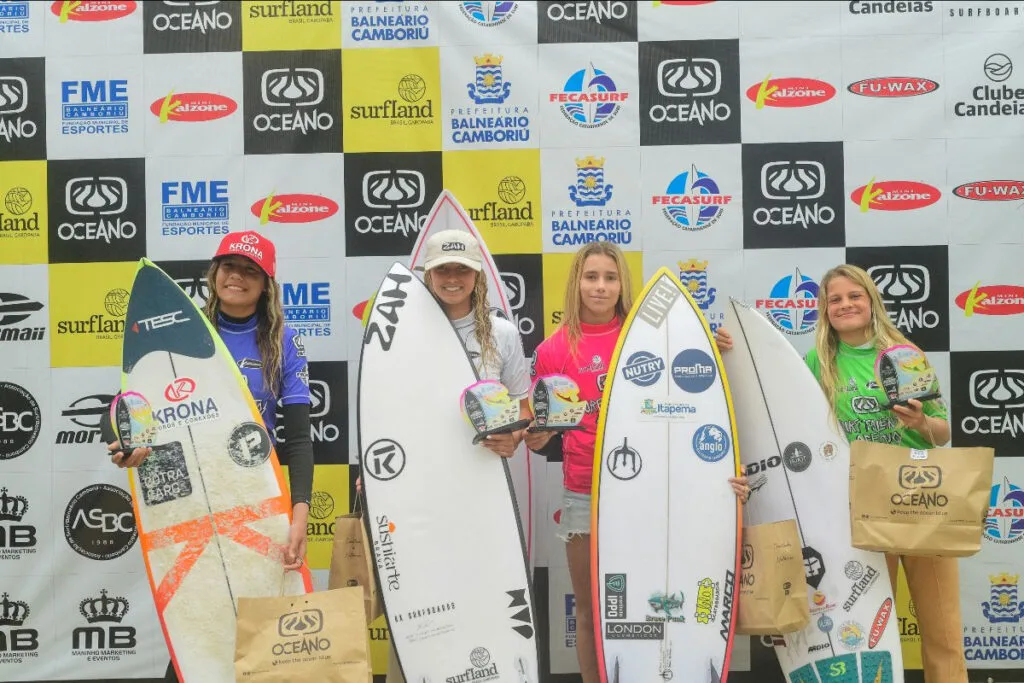 Pódio Sub 14 Feminino Foto Márcio David