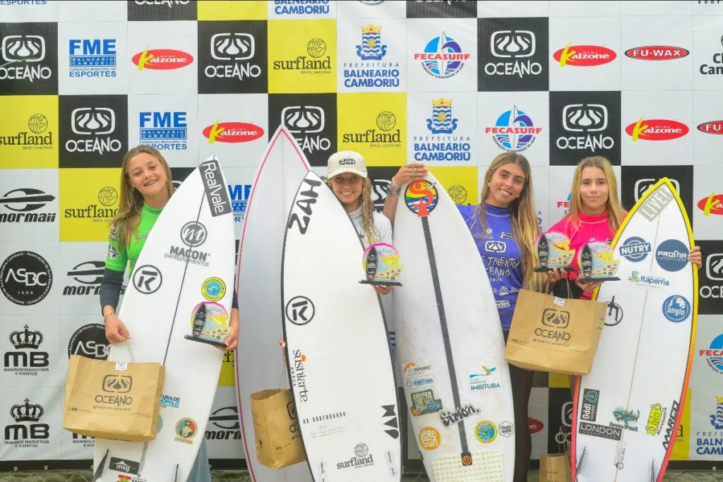 Pódio Sub 16 Feminino . Foto Márcio David