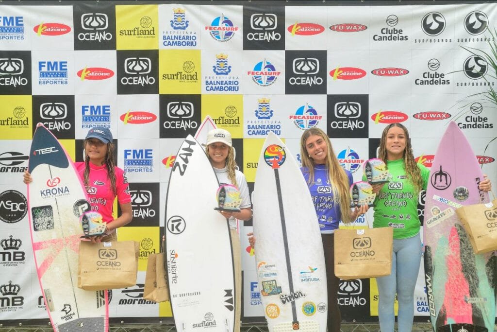 Pódio Sub 18 Feminino Foto Márcio David