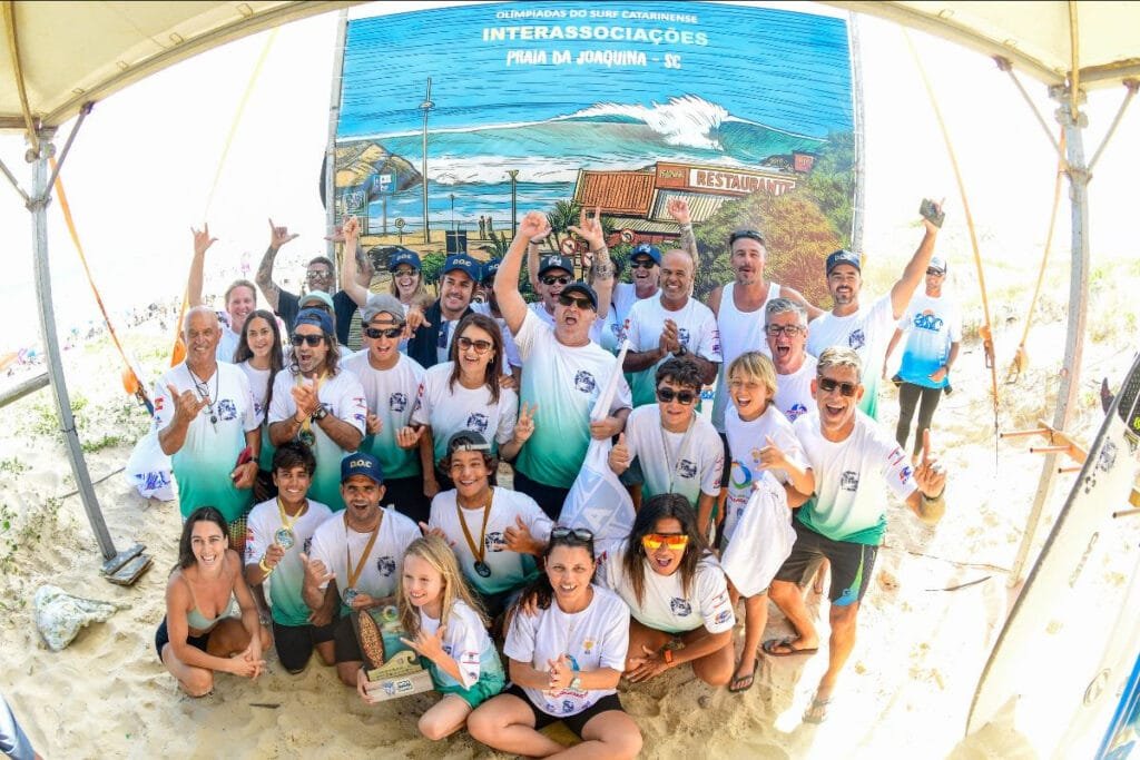 ASJ, Campeã do Fecasurf Interassociações 2025 Foto Márcio David