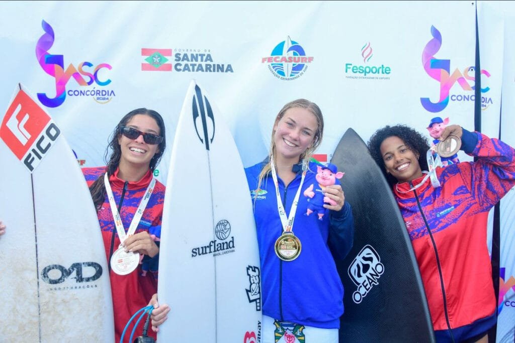 Pódio Feminino Foto Márcio David