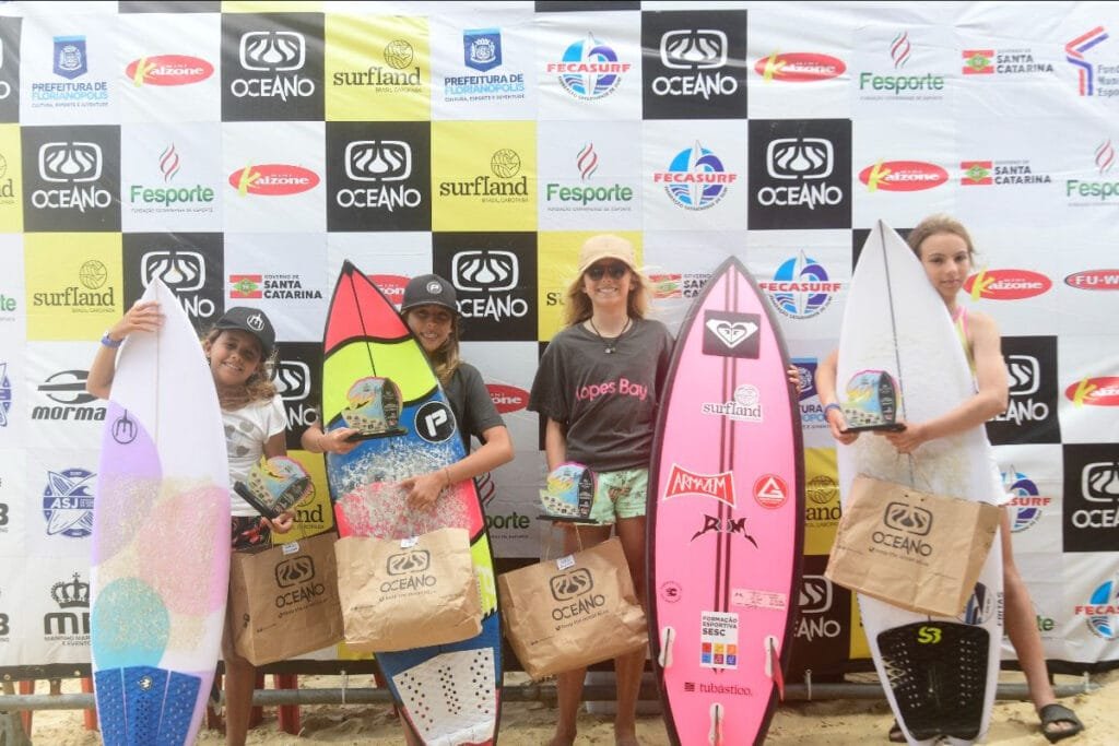 Pódio Sub 12 Feminino Foto Márcio David