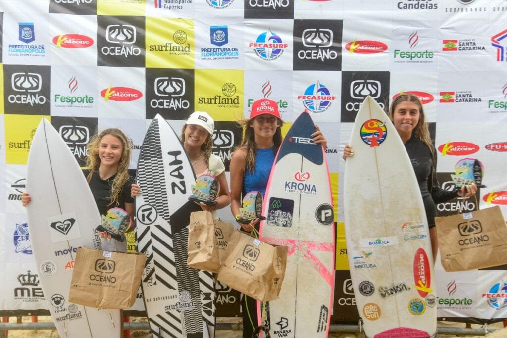 Pódio Sub 18 Feminino Foto Márcio David