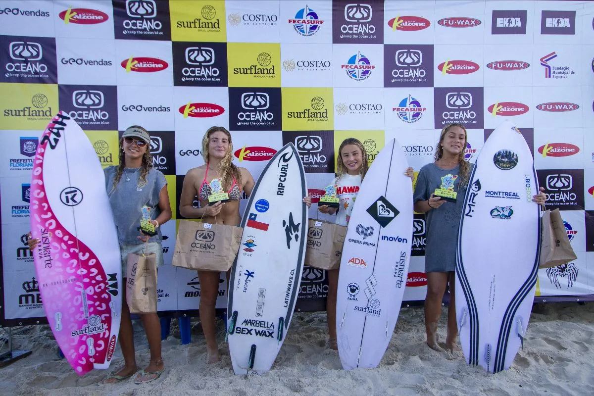 Pódio Sub 18 Fem Foto James Thisted