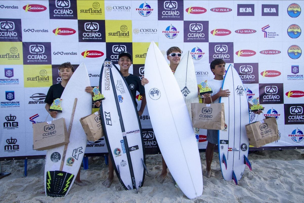 Pódio Sub 18 Masc. Foto James Thisted Pódio Sub 18 Masc. Foto James Thisted