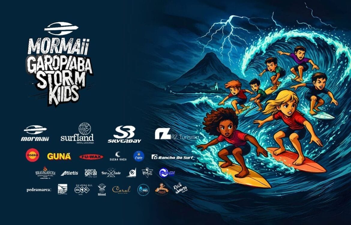 CARTAZ MORMAII STORM KIDS