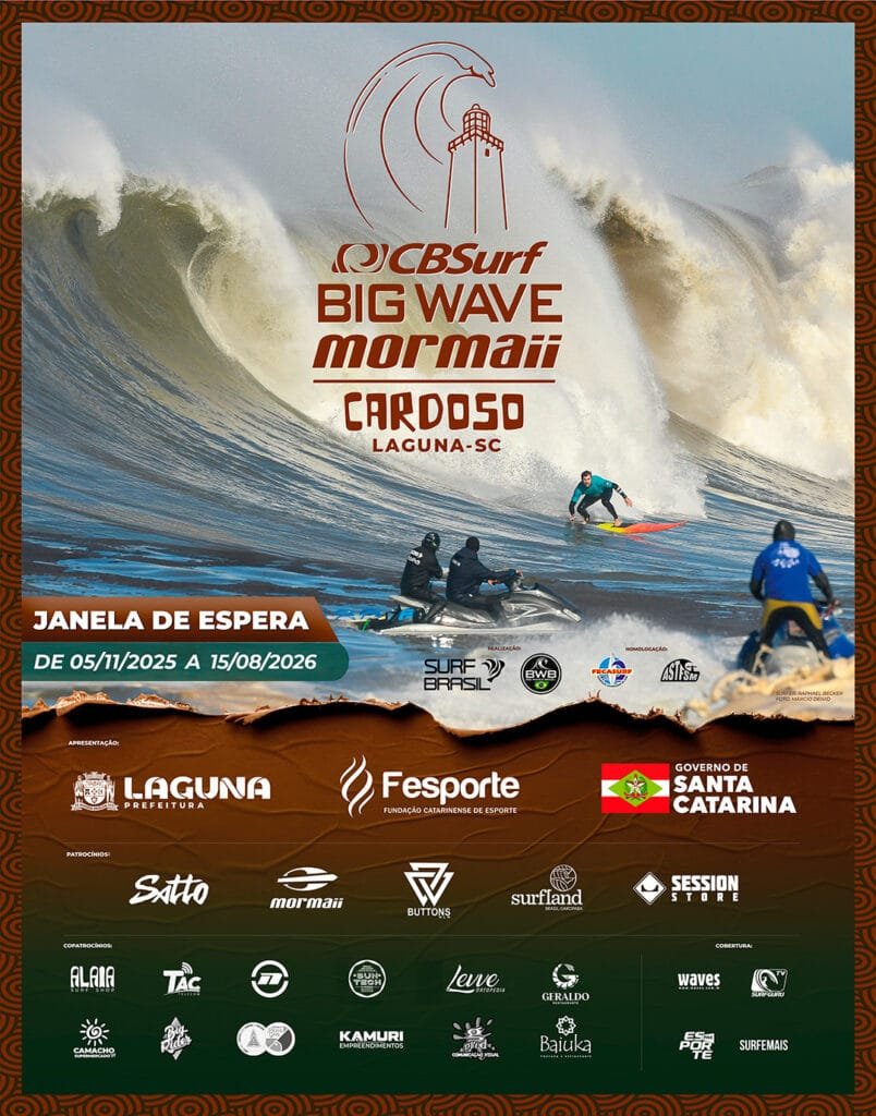 Cartaz Big Wave Mormaii Cardoso