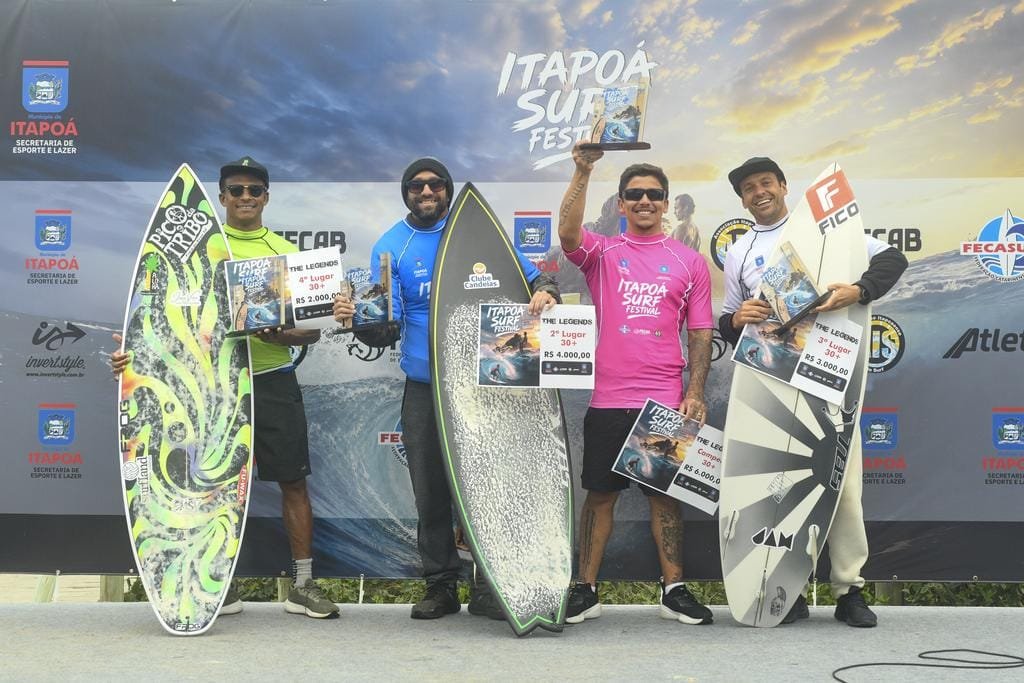 Podio The Legends 30 Mais Marcio David Fecasurf